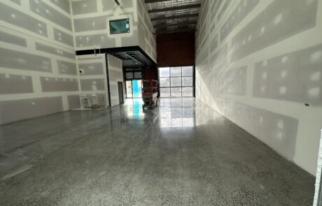 02_Polished concrete floors, glazing and bi-fold doors complete